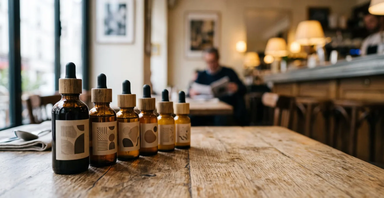 Illustration editoriale symbolisant la reduction progressive et maitrisee du taux de nicotine dans le vapotage sur douze mois